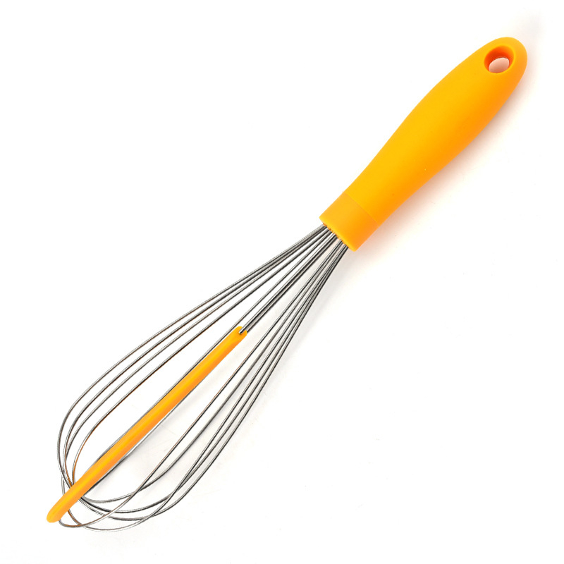 Bețișor de ou din oțel inoxidabil cu răzuitor, tel manual pentru cremă și ouă, ustensile de patiserie