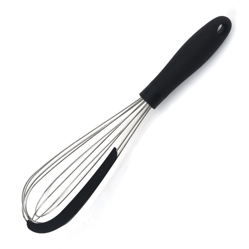 Bețișor de ou din oțel inoxidabil cu răzuitor, tel manual pentru cremă și ouă, ustensile de patiserie