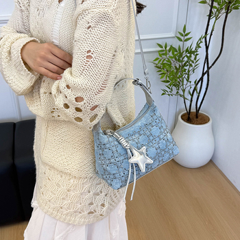 2025 ljetna modna crossbody torba s rivetima, casual minimalistička ženska mala torba