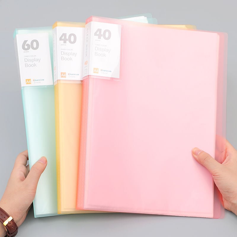 A4 dosar transparent cu buzunare multiple pentru elevi – organizarea documentelor, certificatelor și postere