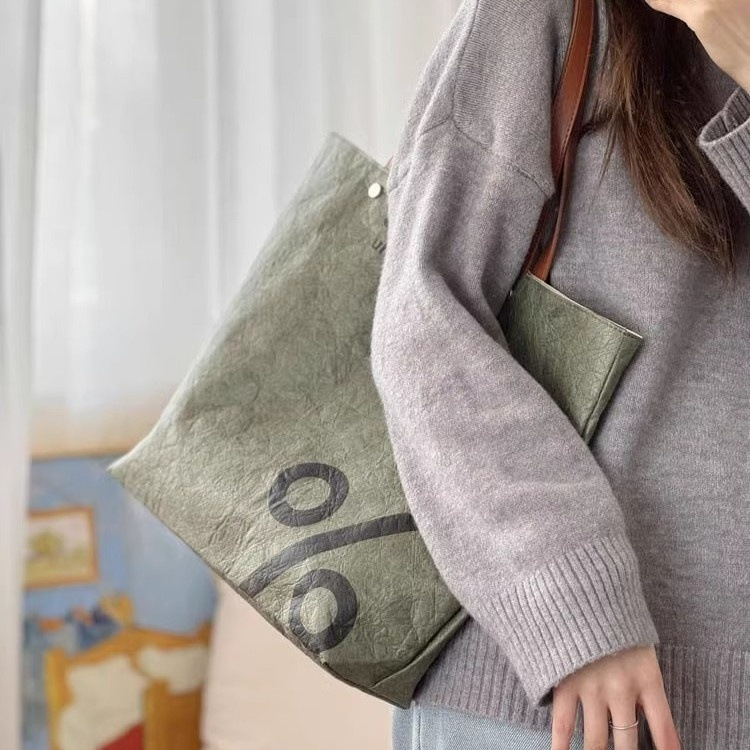DuPont Paper vintage vodootporna tote torba za žene, velika zapremina, torba za rame za svakodnevnu upotrebu