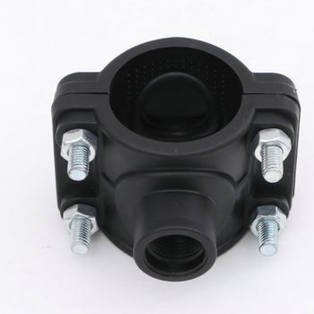 Conector PE pentru șa cu filet intern, distribuitor de apă pentru irigare prin picurare, 20–63 mm
