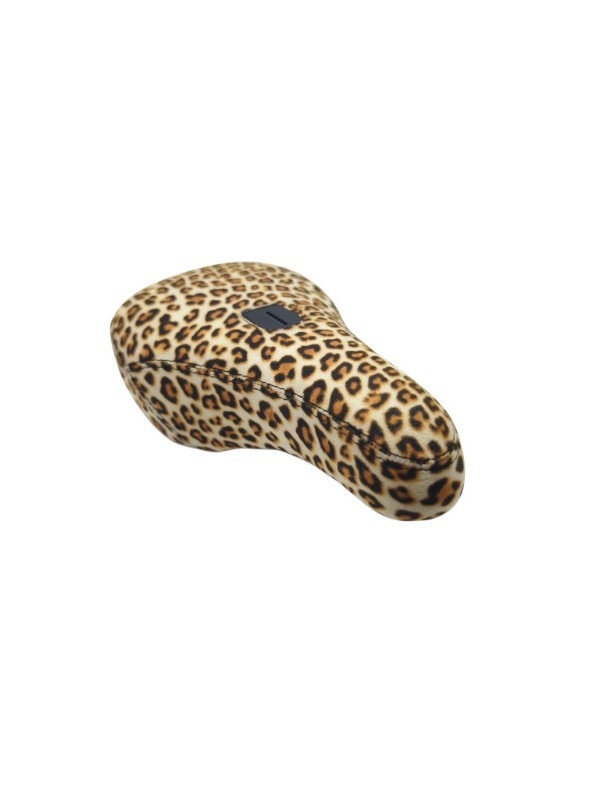 VOLE VLD25 BMX sjedalo za bicikl, leopard uzorak, Pivotal, retro stil