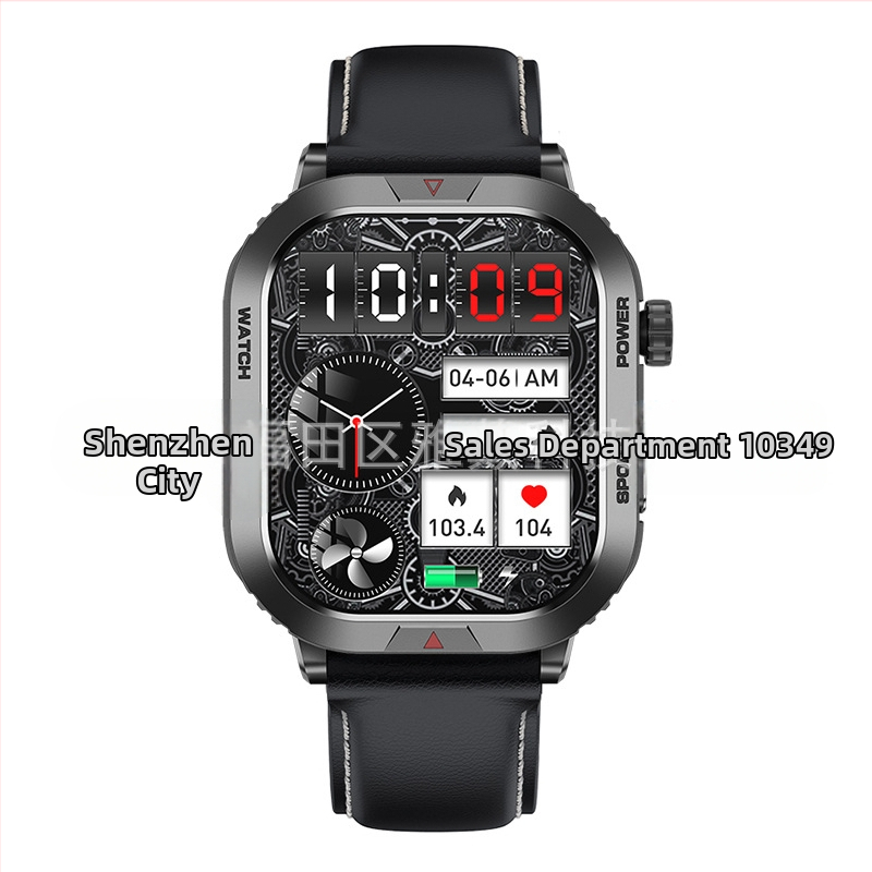 ZW66 Smartwatch s Bluetooth hovorom, informačné push upozornenia, sťahovanie ciferníka, meranie srdcového tepu, krokomer a sledovanie spánku