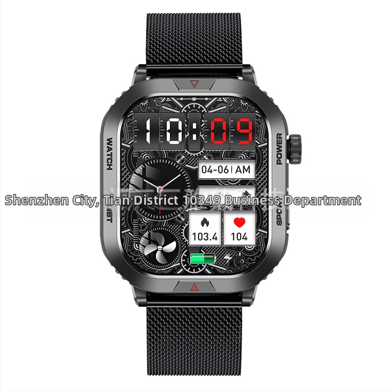 ZW66 Smartwatch s Bluetooth hovorom, informačné push upozornenia, sťahovanie ciferníka, meranie srdcového tepu, krokomer a sledovanie spánku