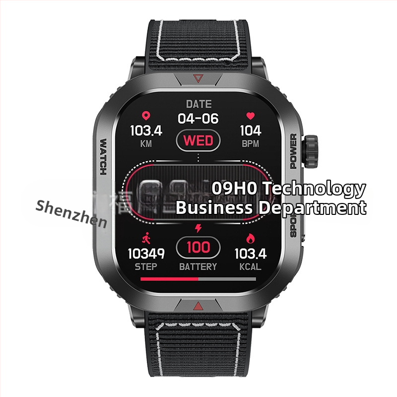 ZW66 Smartwatch s Bluetooth hovorom, informačné push upozornenia, sťahovanie ciferníka, meranie srdcového tepu, krokomer a sledovanie spánku