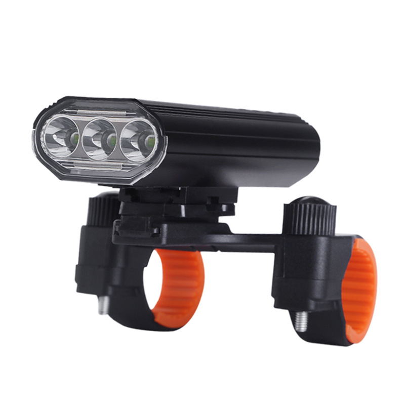 Prednje LED svjetlo za bicikl 3T6 visoke jasnosti, aluminijski spoj, punjivo