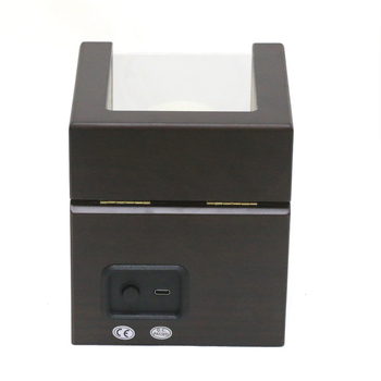 Cutie din lemn pentru învârtirea ceasurilor, cu motor electric silențios, pentru ceasuri mecanice