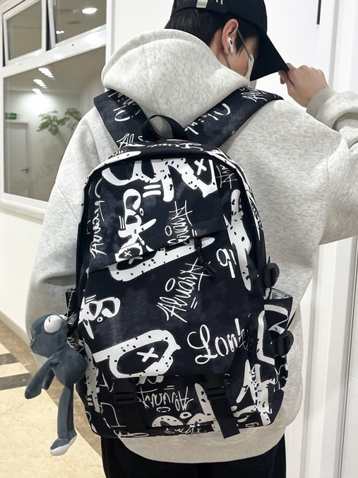 Unisex ruksak velikog kapaciteta, Harajuku stil, moderno školsko i sveučilišno torba