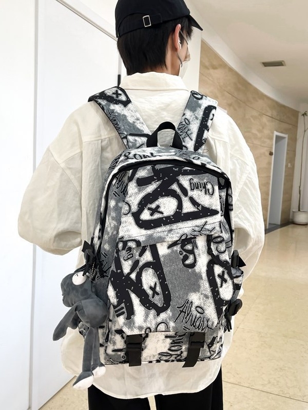 Unisex ruksak velikog kapaciteta, Harajuku stil, moderno školsko i sveučilišno torba