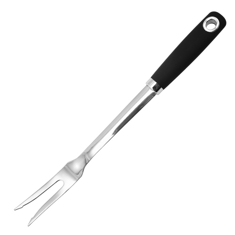 Set din oțel inoxidabil: spatulă, lingură de bucătărie și zdrobitor de cartofi, non-stick, rezistent la temperaturi înalte