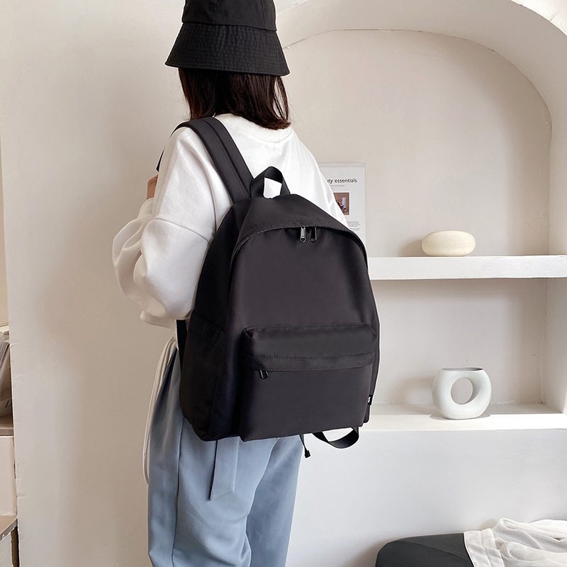 Harajuku nadahnut ruksak za žene, minimalistički, svestrani školski i putni ruksak, 20–35 L, za 14-inčni prijenosnik