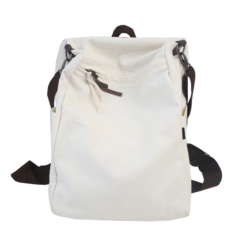 Unisex ruksak od opranog platna, gradski stil, kapacitet 20–35 L, pogodan za 13-inčni laptop, Harajuku nadahnuti modni ruksak