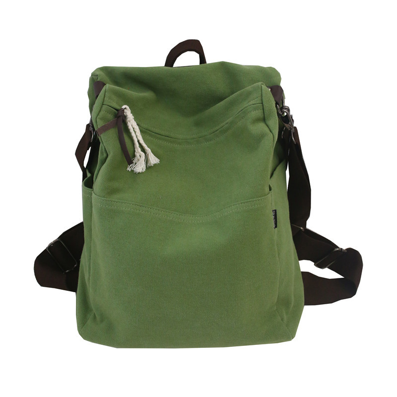 Unisex ruksak od opranog platna, gradski stil, kapacitet 20–35 L, pogodan za 13-inčni laptop, Harajuku nadahnuti modni ruksak