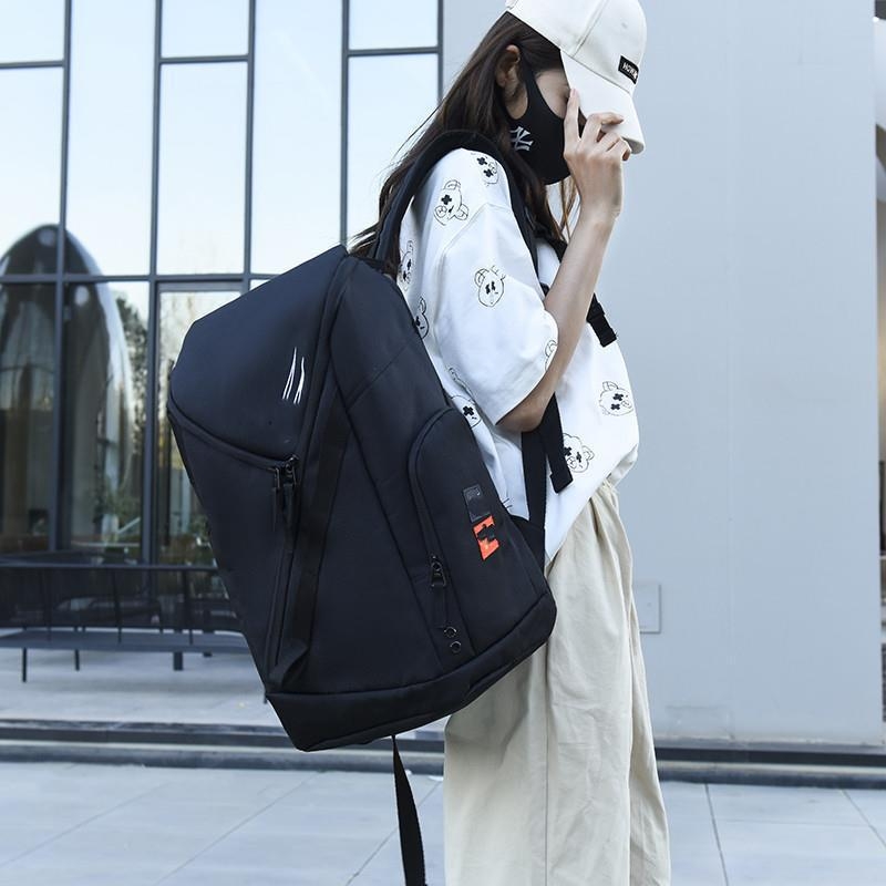 Unisex školska torba, velika kapacitet 36–55 L, Oxford tkanina, džep za 15-inčni prijenosnik, Mori Harajuku stil