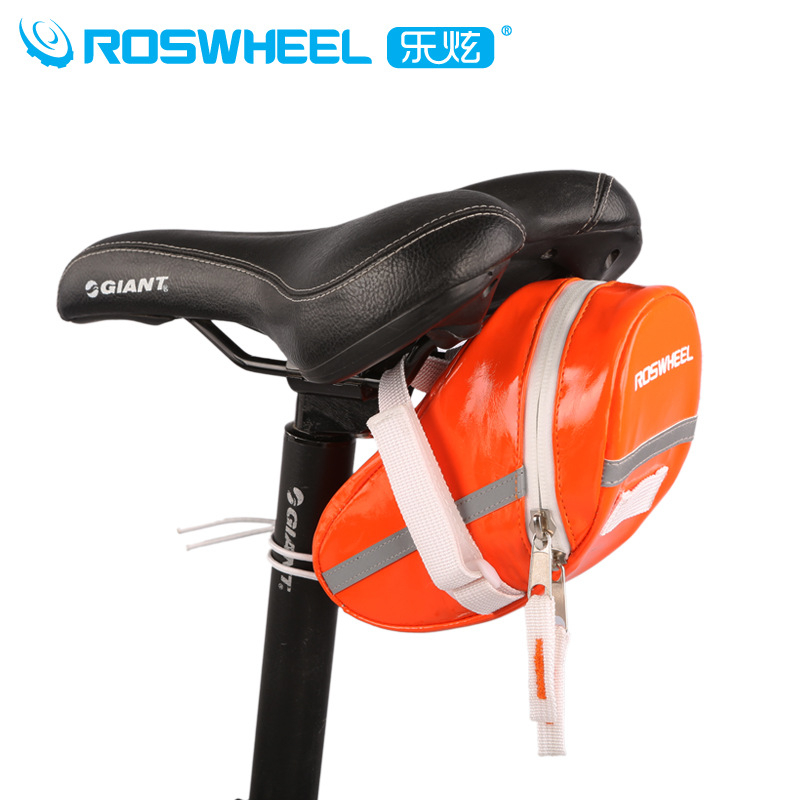 13660 ROSWHEEL Lexuan Oprema za vožnju biciklom: Vodootporna torba za sjedalo candy boje za bicikl s fiksnim pogonom