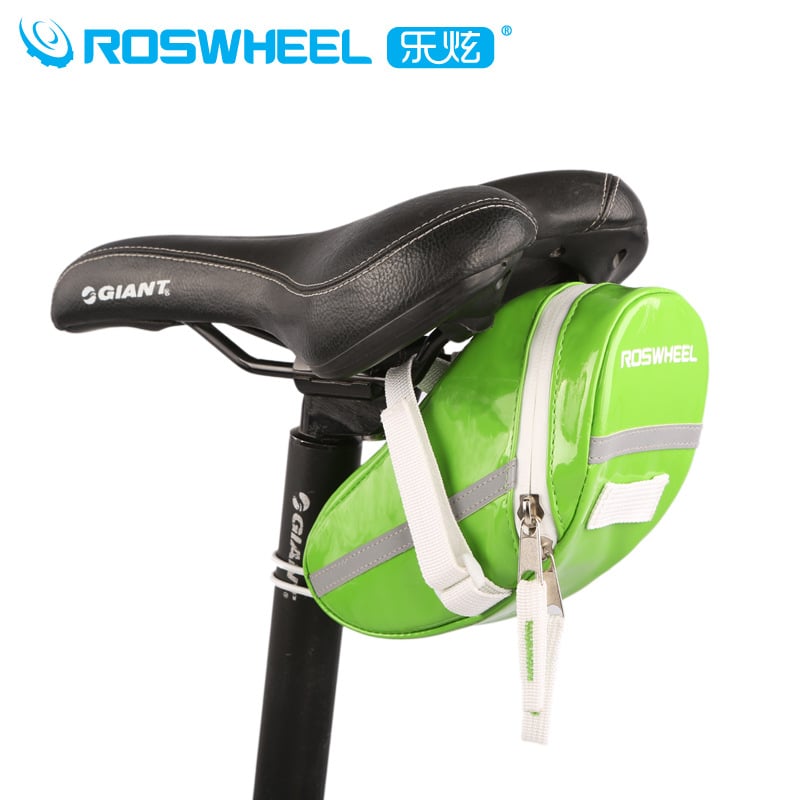 13660 ROSWHEEL Lexuan Oprema za vožnju biciklom: Vodootporna torba za sjedalo candy boje za bicikl s fiksnim pogonom