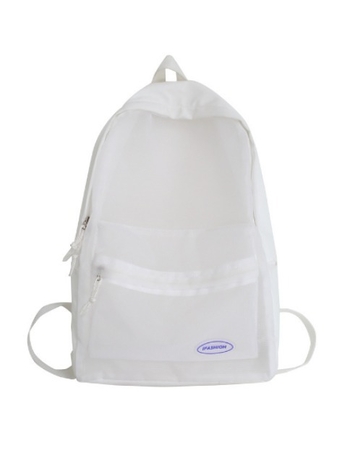 Proziran minimalistički ruksak, unisex, velik kapacitet, za školu i putovanja, japanski stil.