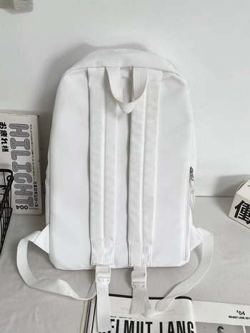 Proziran minimalistički ruksak, unisex, velik kapacitet, za školu i putovanja, japanski stil.