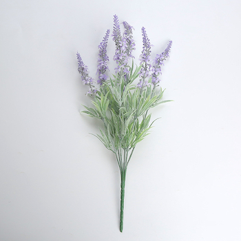 Flori artificiale lavandă din plastic pentru decor de nuntă; paravan floral despărțitor, aranjament în ghiveci