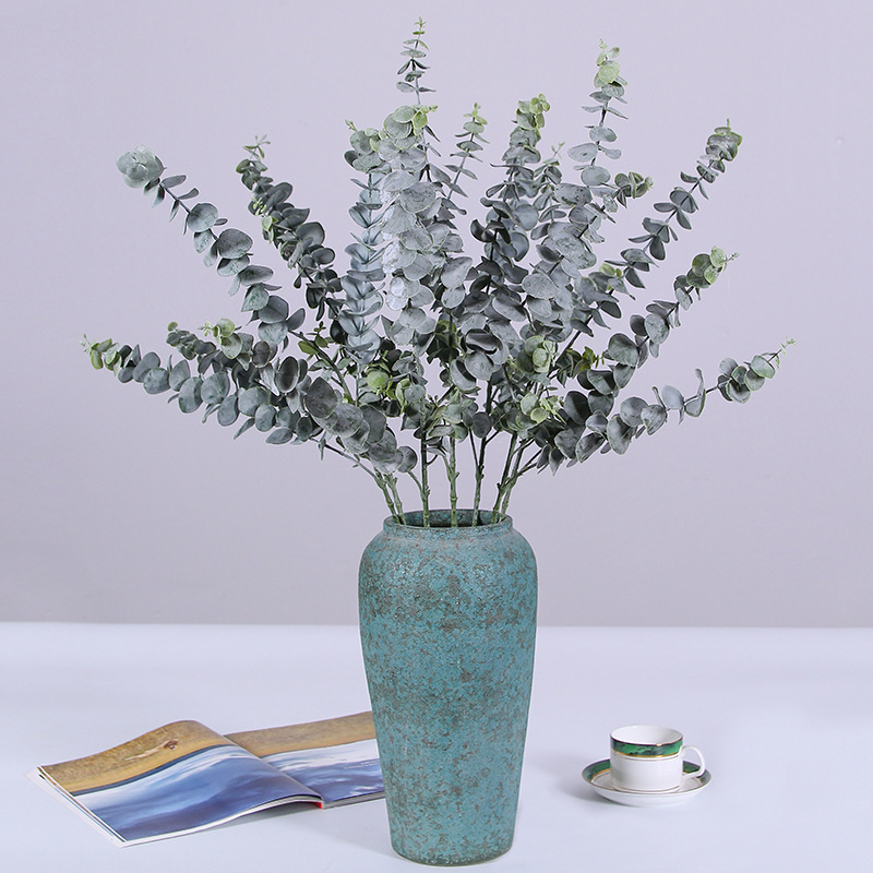 Plantă artificială cu eucalipt, frunze decorative, pentru decor interior și aranjamente florale