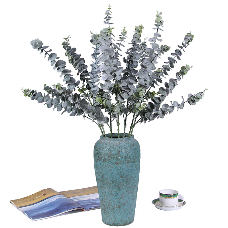 Plantă artificială cu eucalipt, frunze decorative, pentru decor interior și aranjamente florale