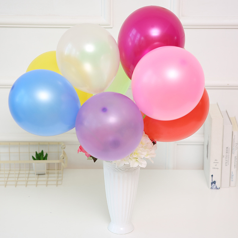 Balon din latex, finisaj mat și perlat, balon decorativ cu imprimare LOGO