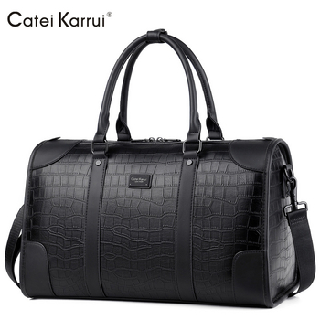 Unisex torba za putovanje u poslovno opuštenom stilu, velika kapaciteta 36–55 L, ručna ručka i crossbody remen, model 50023