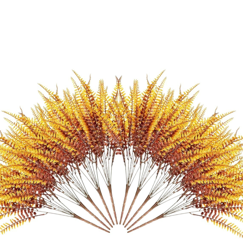 Buchet artificial cu frunze persane pentru aranjamente florale în exterior
