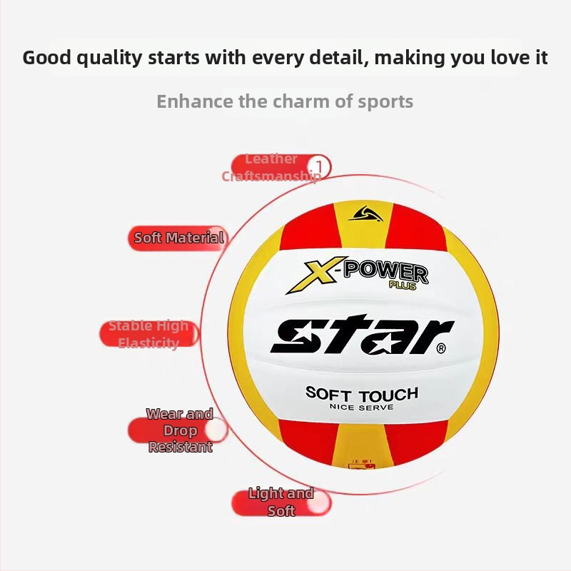 STAR Shida Vnútorná tréningová lopta na volejbal pre gymnázium