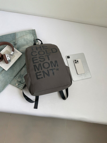 Unisex ruksak s velikim kapacitetom 20–35 L, uzorak engleskih slova, lagan, vodootporan za outdoor putovanja