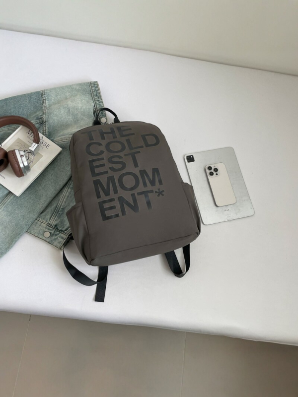 Unisex ruksak s velikim kapacitetom 20–35 L, uzorak engleskih slova, lagan, vodootporan za outdoor putovanja