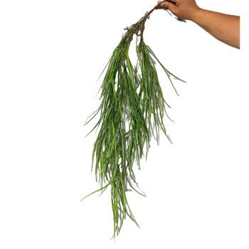 Plantă verde artificială agățată, cu viță de rattan, decor pentru pereții casei