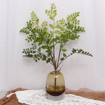 Jinfeng plantă artificială cu frunze de mentă, decor interior pentru casă și sufragerie