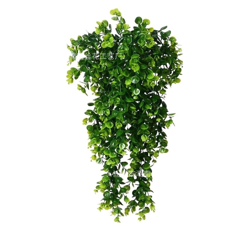 Vine artificiale de ratan cu eucalipt — decor de perete pentru interior și exterior
