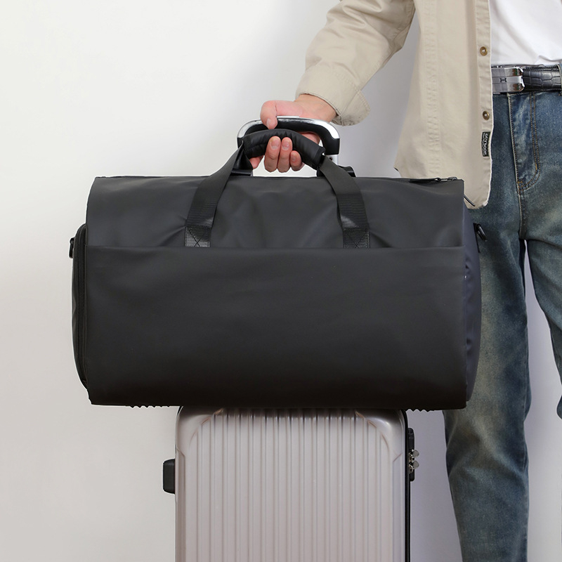 Poslovna lagana torba za putovanje s odjeljkom za obuće, vodootporna, suho/mokro odjeljenje, 20–35 L, unisex