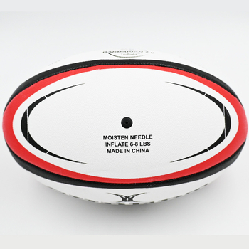 Rugby lopta No.5/No.4 — PU površina, šivanje mašinom, PVC gumena tekstura za trening i utakmice