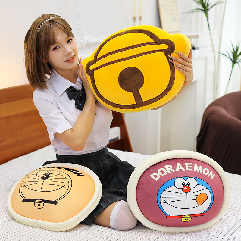 Dorayaki plišani jastuk — mekani kratki pliš, 14+