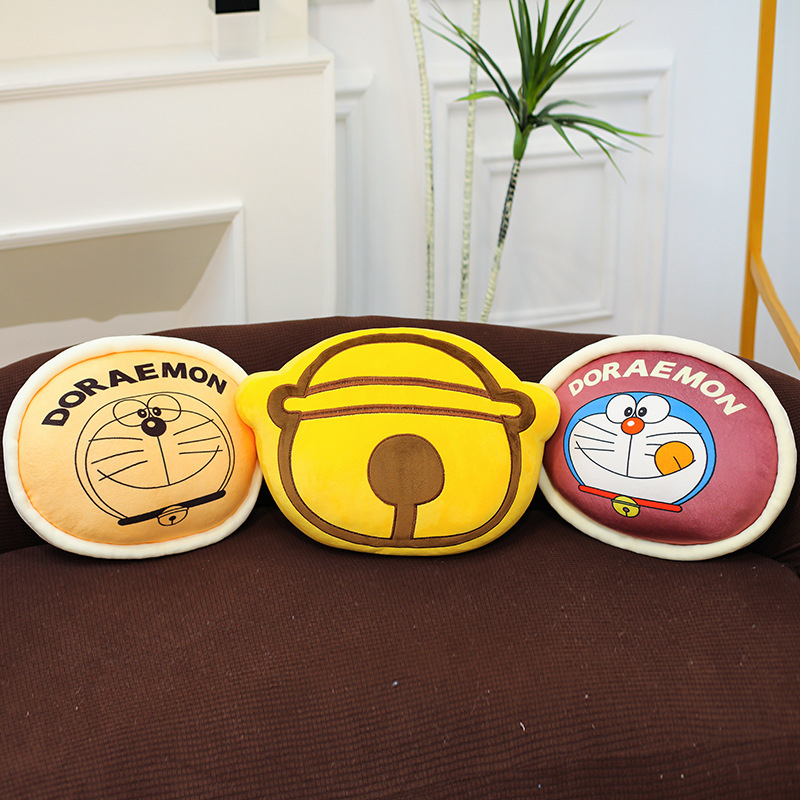 Dorayaki plišani jastuk — mekani kratki pliš, 14+