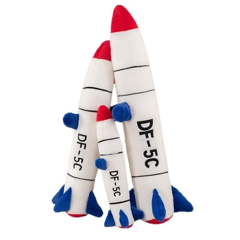 Jastuk u obliku rakete, dugački plišani pratitelj za spavanje, vrhunska pliš igračka