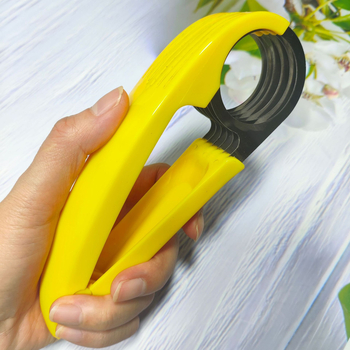 Feliator din oțel inoxidabil pentru banane și fructe, tăietor pentru șuncă și cârnat, ustensilă de bucătărie