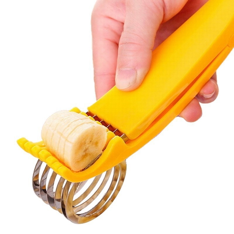 Tăietor multifuncțional pentru banane, castraveți, șuncă și cârnați, chiftele și fructe