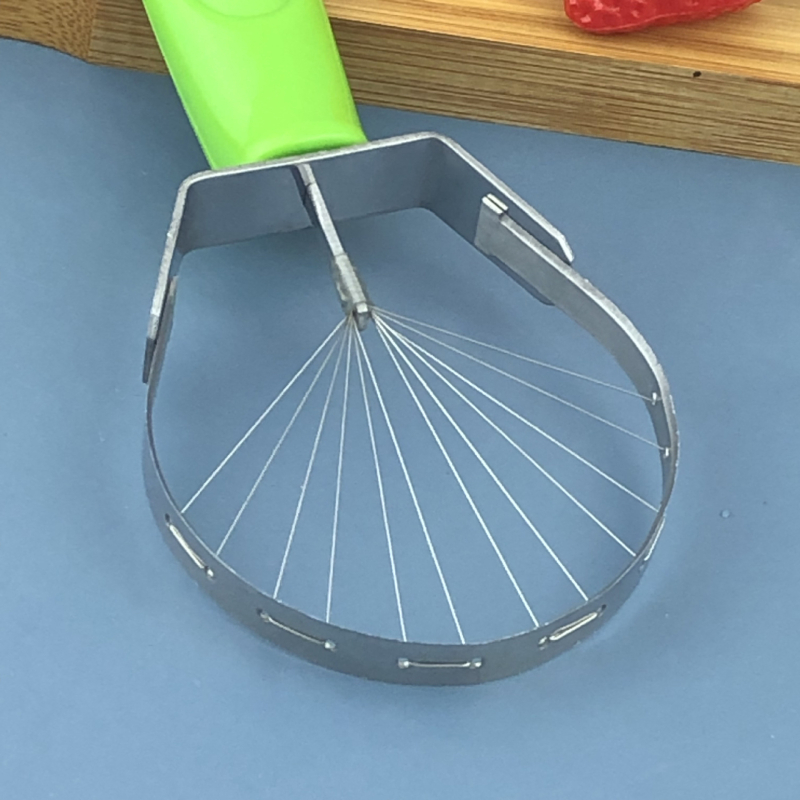 Cuțit din oțel inoxidabil pentru avocado, separator de pulpă și eliminator de sâmburi; tăietor de kiwi