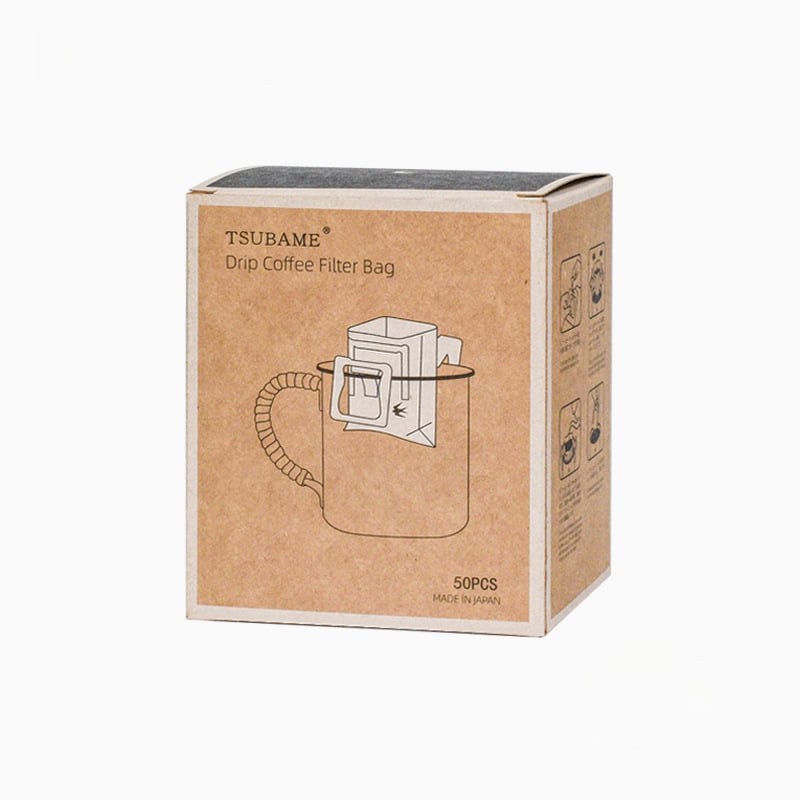Filtru de cafea din hârtie pentru preparare acasă, cafea măcinată, ambalaj sigilat de unică folosință