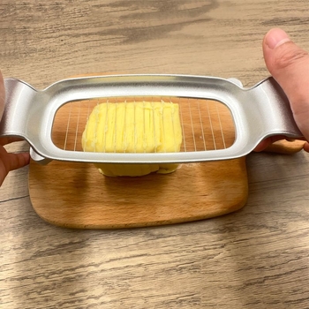 Tăietor multifuncțional pentru brânză și unt, cu lamă pentru foie gras și feliator pentru ouă