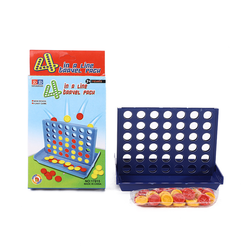 3D stolna igra Connect Four za djecu – interaktivna obiteljska igra za rano učenje