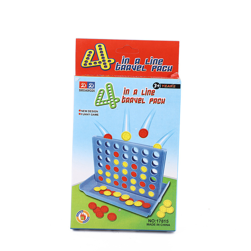 3D stolna igra Connect Four za djecu – interaktivna obiteljska igra za rano učenje