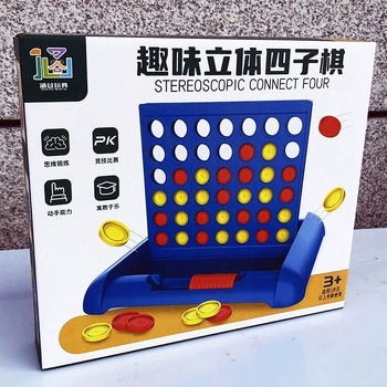 3D Connect Four društvena igra za djecu i obitelj