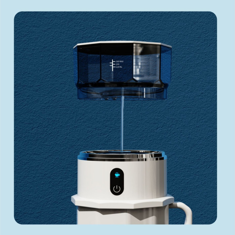 Cafetieră mini pentru comerț transfrontalier, pregătire prin picurare automată, sticlă borosilikat, fără filtru