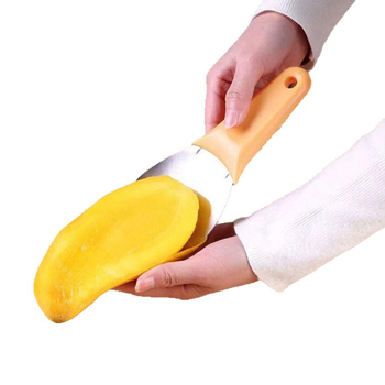 Instrument pentru curățarea mango-ului și cuțit multifuncțional pentru fructe, separare pulpă, tăiere cuburi și modelare